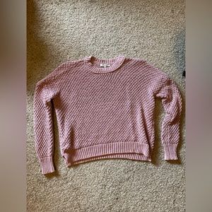 Pink Madewell sweater